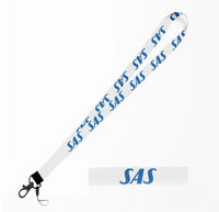 Thumbnail for SAS Airlines lanyard - white