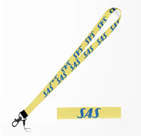 Thumbnail for SAS Airlines lanyard - yellow