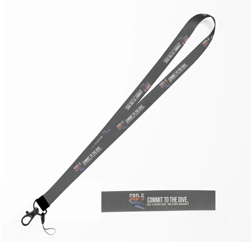 SBD-5 Dauntless lanyard - gray
