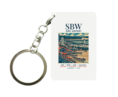 SBW - Poster - Key Chain - White