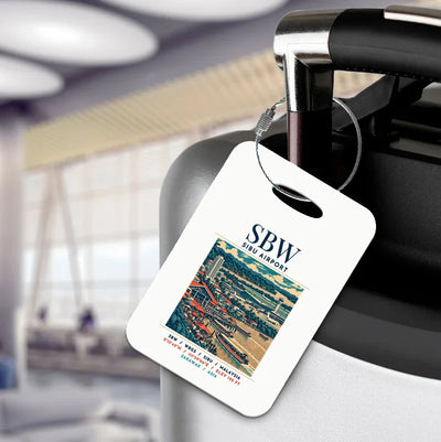 SBW - Poster - Luggage Tag - White