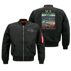 State College Regional Airport (SCE) Bomber Jacket