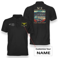 Thumbnail for SCE - Poster - Double-Side Polo - Black + Name