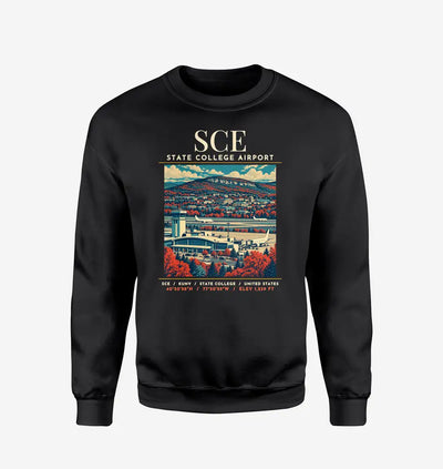 SCE - Poster - Sweatshirt - Black