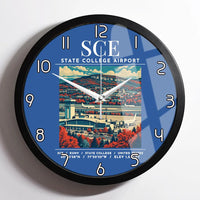 Thumbnail for SCE - Poster - Wall Clock Framed - Blue