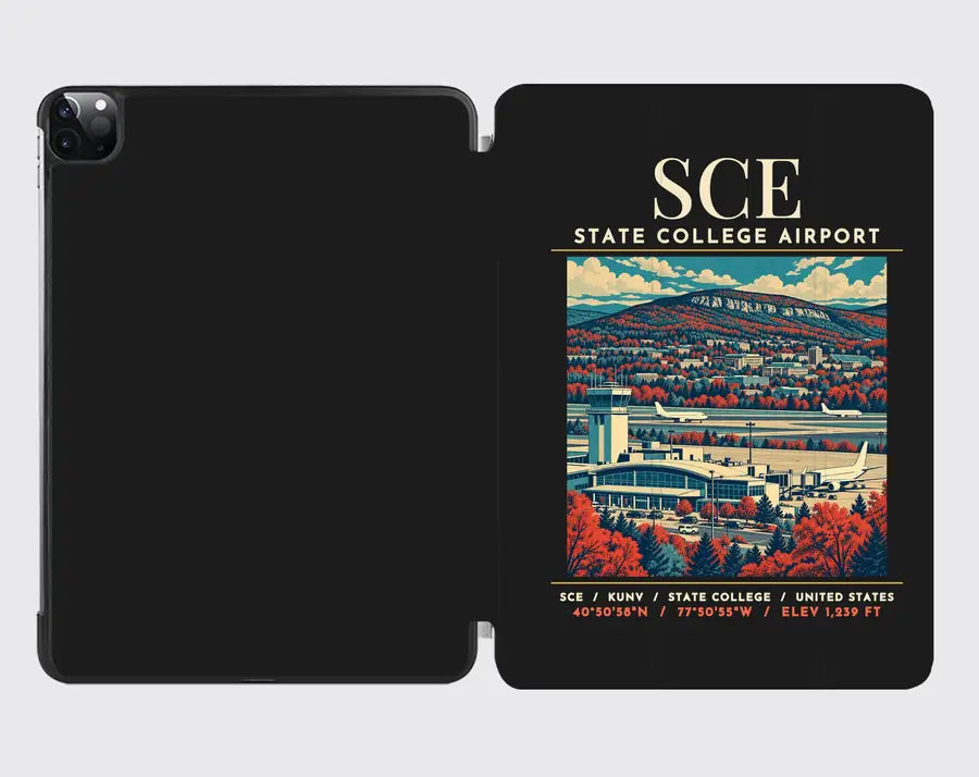SCE - Poster - iPad Case - Black