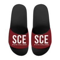 Thumbnail for State College Regional Airport (SCE) Slippers & Flip Flops - Slippers - Sport - Code - Dark Red
