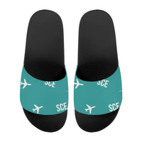 Thumbnail for State College Regional Airport (SCE) Slippers & Flip Flops - Slippers - Sport - Pattern - Turquoise
