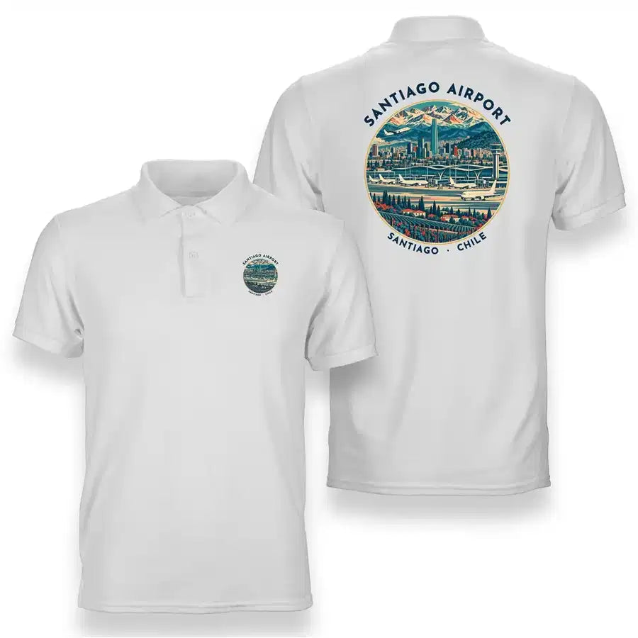 SCL - Badge - Double-Side Polo - White