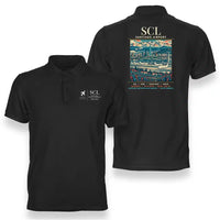 Thumbnail for SCL - Poster - Double-Side Polo - Black
