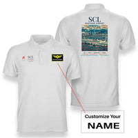 Thumbnail for SCL - Poster - Double-Side Polo - White + Name