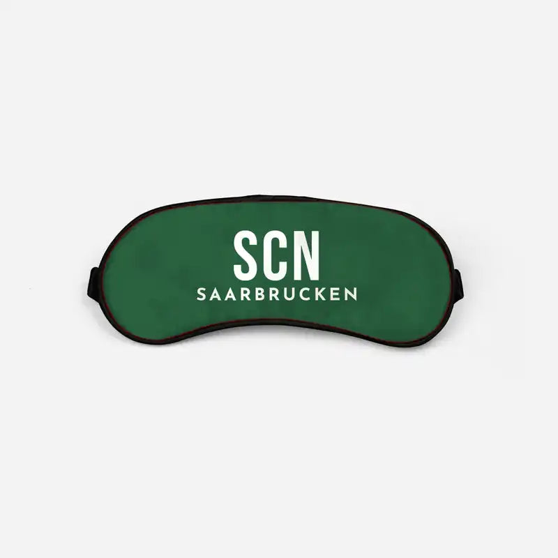 Saarbrucken Airport (SCN) Sleep Masks - Sleep Mask - Code - Green