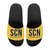 Thumbnail for Saarbrucken Airport (SCN) Slippers & Flip Flops - Slippers - Sport - Code - Yellow