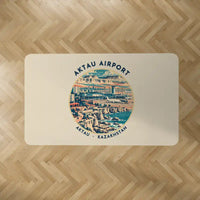 Thumbnail for Aktau Airport (SCO) Carpets - Carpet Rectangle - Badge - Beige