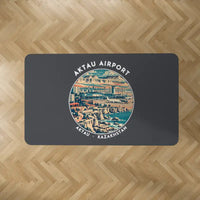 Thumbnail for Aktau Airport (SCO) Carpets - Carpet Rectangle - Badge - Dark Gray