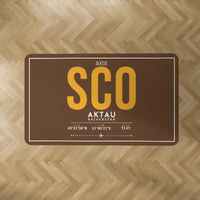 Thumbnail for Aktau Airport (SCO) Carpets - Carpet Rectangle - ID Tag - Brown