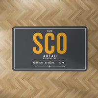 Thumbnail for Aktau Airport (SCO) Carpets - Carpet Rectangle - ID Tag - Dark Gray