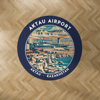 Thumbnail for Aktau Airport (SCO) Carpets - Carpet Round - Badge - Dark Blue