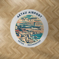Thumbnail for Aktau Airport (SCO) Carpets - Carpet Round - Badge - Light Gray