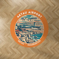 Thumbnail for Aktau Airport (SCO) Carpets - Carpet Round - Badge - Orange