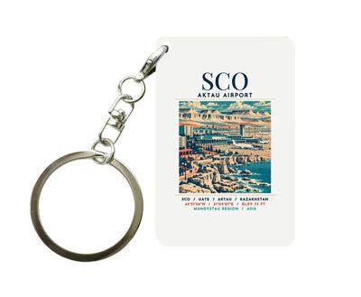 SCO - Poster - Key Chain - White