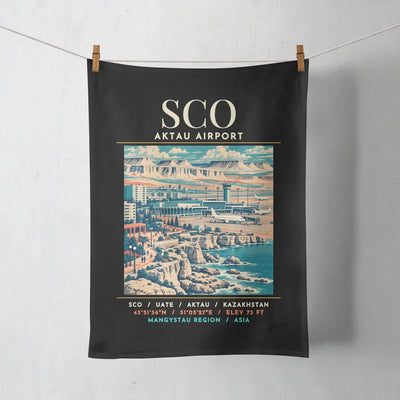 SCO - Poster - Towel - Black