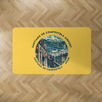 Thumbnail for Santiago de Compostela Airport (SCQ) Carpets - Carpet Rectangle - Badge - Yellow