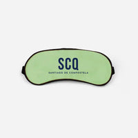Thumbnail for Santiago de Compostela Airport (SCQ) Sleep Masks - Sleep Mask - Code - Light Green