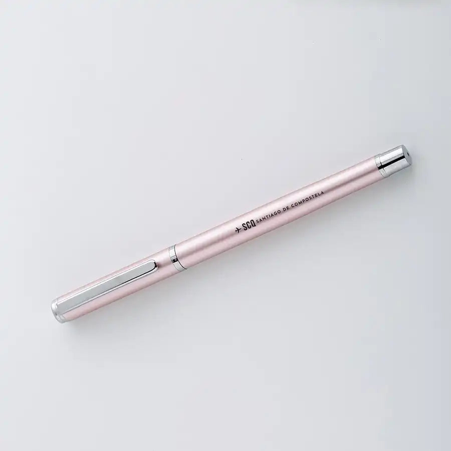 Santiago de Compostela Airport (SCQ) Pens - ballpen - pink
