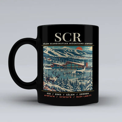 SCR - Poster - Mug - Black