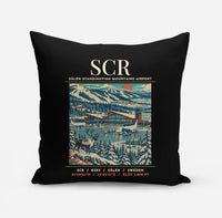 Thumbnail for SCR - Poster - Pillow - Black