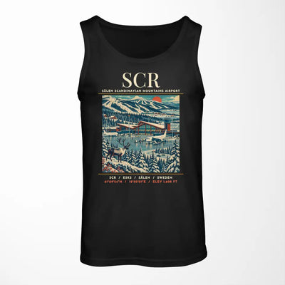 SCR - Poster - Tank Top - Black