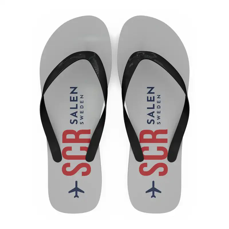 Sälen Scandinavian Mountains Airport (SCR) Slippers & Flip Flops - Slippers - Flip Flops - Code - Light Gray