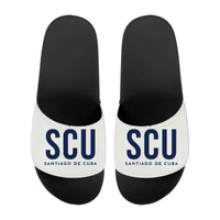 Thumbnail for Antonio Maceo Airport (SCU) Slippers & Flip Flops - Slippers - Sport - Code - White
