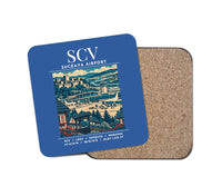 Thumbnail for SCV - Poster - Coaster - Blue