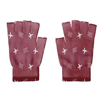 Thumbnail for Sandakan Airport (SDK) Gloves - Gloves - Cut - Pattern - Dark Red