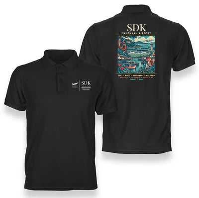 SDK - Poster - Double-Side Polo - Black
