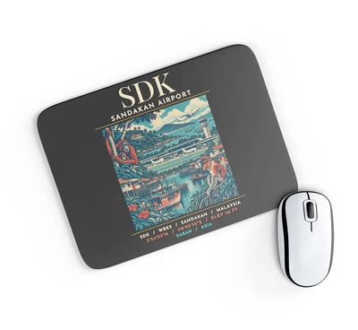 SDK - Poster - Mouse Pad - Black