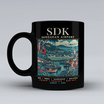 SDK - Poster - Mug - Black