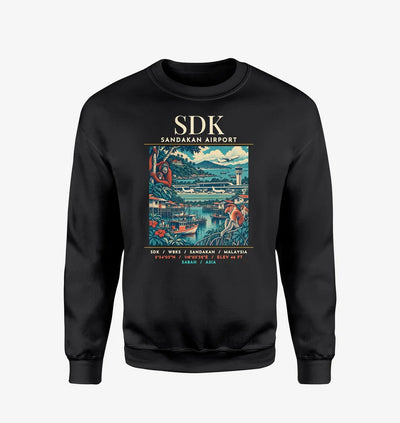 SDK - Poster - Sweatshirt - Black