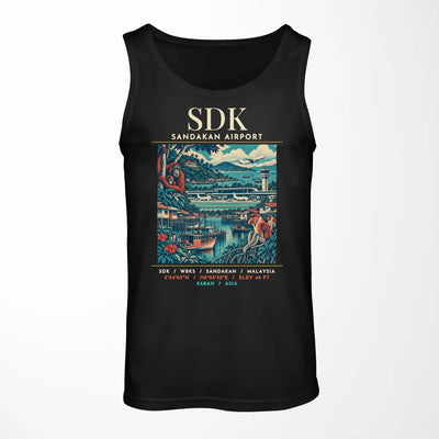 SDK - Poster - Tank Top - Black