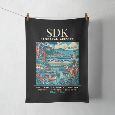 SDK - Poster - Towel - Black