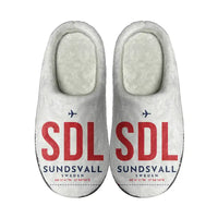 Thumbnail for Sundsvall-Timrå Airport (SDL) Slippers & Flip Flops - Slippers - Cotton - Code - Same - White