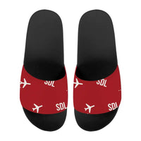 Thumbnail for Sundsvall-Timrå Airport (SDL) Slippers & Flip Flops - Slippers - Sport - Pattern - Red