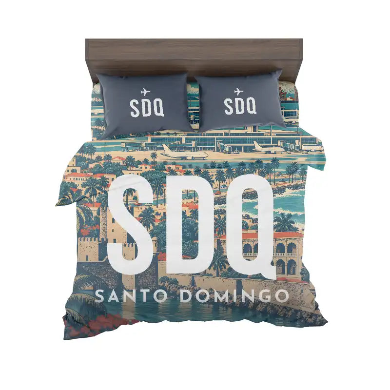 Las Americas International Airport (SDQ) Bedding Sets & Blankets - Bedding Set - Scene