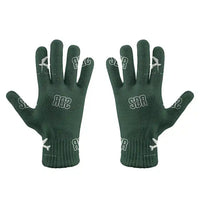 Thumbnail for Santander Airport (SDR) Gloves - Gloves - Full - Pattern - Dark Green