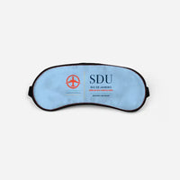 Thumbnail for Santos Dumont Airport (SDU) Sleep Masks - Sleep Mask - Front - Light Blue