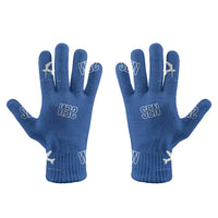 Thumbnail for London Southend Airport (SEN) Gloves - Gloves - Full - Pattern - Blue