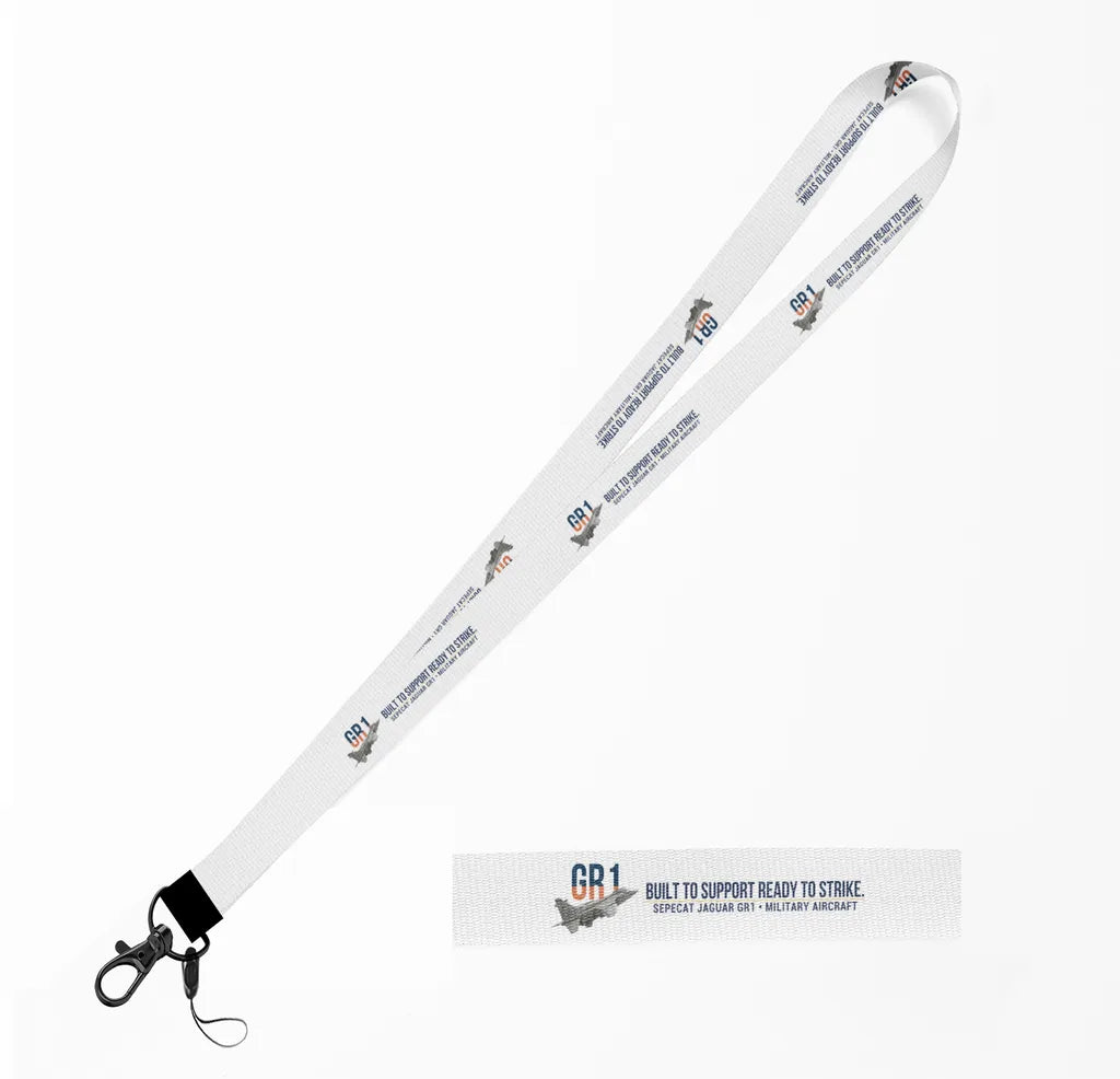 SEPECAT Jaguar GR1 lanyard - white