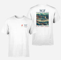 Thumbnail for SGF - Poster - Double-Side T-Shirt - White